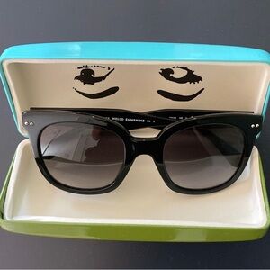 Kate Spade Atalia/S Black Sunglasses with Case